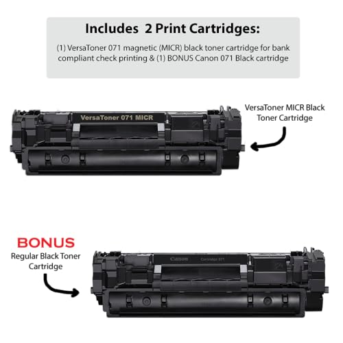 Image of VersaCheck M22 MXE MICR Check Printer and VersaCheck X9 Platinum 5-User Check Printing Software Bundle
