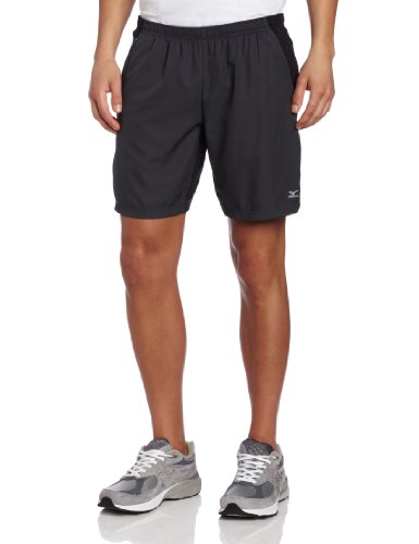 Short de course Mizuno DryLite Geo homme contre la transpiration
