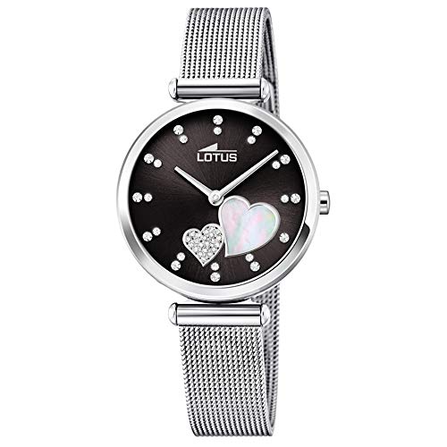 Preisvergleich Produktbild Lotus Damen Analog Quarz Uhr mit Edelstahl Armband 18615 / 4