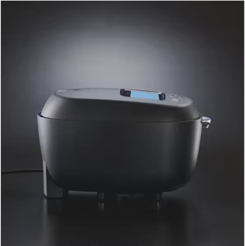 Tiger TIGER JRX-T060-KT Earthen Pot Pressure IH Jar Rice Cooker Freshly Cooked 100th Anniversary Model Earthen Pot Awabi Cooker 3.5 Cup Cosmo Black 100V