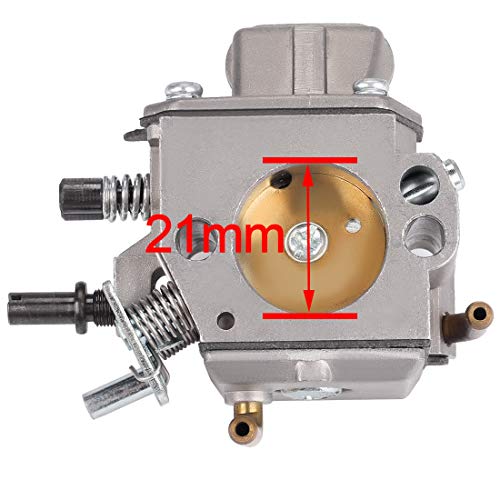 Hipa Carburetor with Air Filter Fuel Line Repower Kit for STIHL MS290 MS310 MS390 029 039 Chainsaw