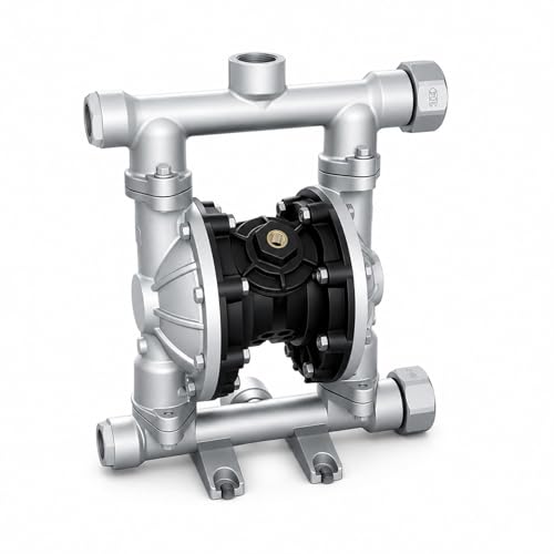 QUARPAL Pneumatic Double Diaphragm Pump 164 ft Head 5m