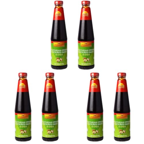Image of Lee Kum Kee Vegetarian Oyster Flavoured Sauce, 18 oz ? 510 g, 6 Pack