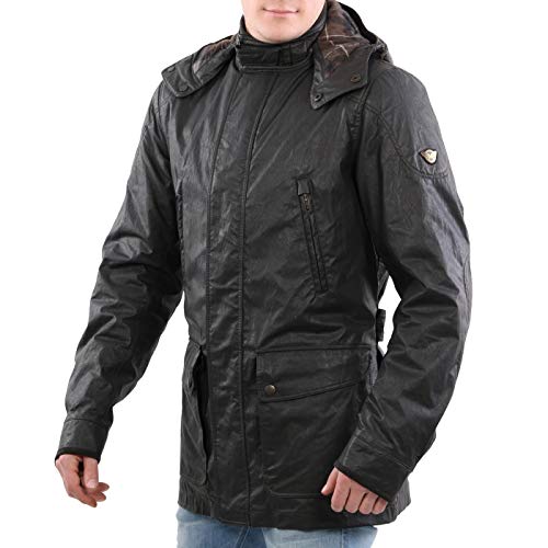 Preisvergleich Produktbild Matchless Herren Winter Wax Jacke Notting Hill Plus Black 110005 (L)