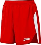 ASICS Women's Wicked 1/2 Split Short (Red/White), Small