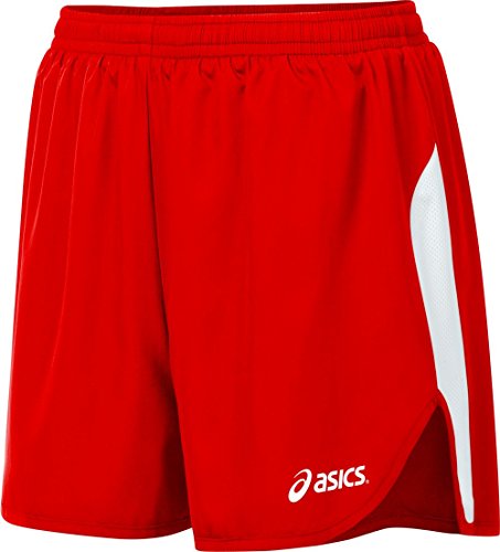 ASICS Women's Wicked 1/2 Split Short (Red/White), Small