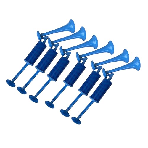 Piro89 6 TROMBE da Stadio in PLASTICA