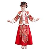 Photo Gallery upcot hanfu costumi di danza antica degli studenti di abiti hanfu tradizionali cinesi per bambini costumi cosplay di halloween natale abito tang festivo (color : red, dimensione : 160) Photo Gallery upcot hanfu costumi di danza antica degli studenti di abiti hanfu tradizionali cinesi per bambini costumi cosplay di halloween natale abito tang festivo (color : red, dimensione : 160)