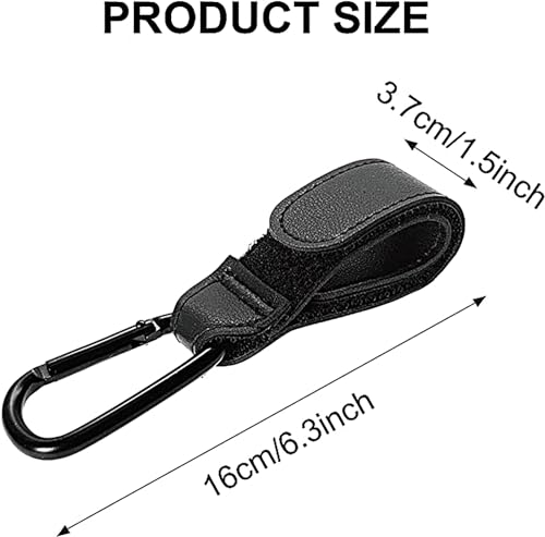 Noneea 2 acessórios de gancho para carrinho de bebê, gancho multiuso para bolsa de bebê, clipe de co