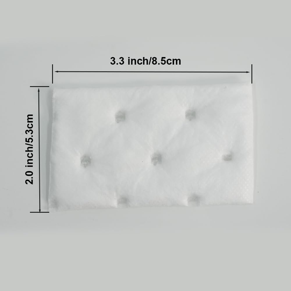 10PCS White Absorbent Ink Cotton Pads 3.3"x1.9" Waste Ink Sponge for R1390 DTF Printer, High Absorbency Cleaning Wicks for Sublimation Transfer Maintenance Tank