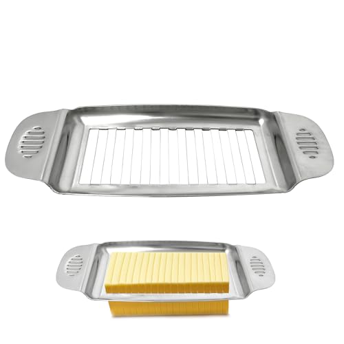 Namre Butter Cutter Slicer| Stainless Steel | Wire Butter Square