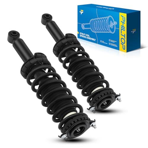 Image of PHILTOP Rear Complete Struts Shocks Assembly Shocks Absorbers 272567 * 2 Compatible with 2005-2007 Subaru Outback