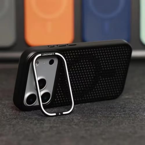 Protection en maille pour iPhone 17 Pro avec béquille d'objectif haut de gamme