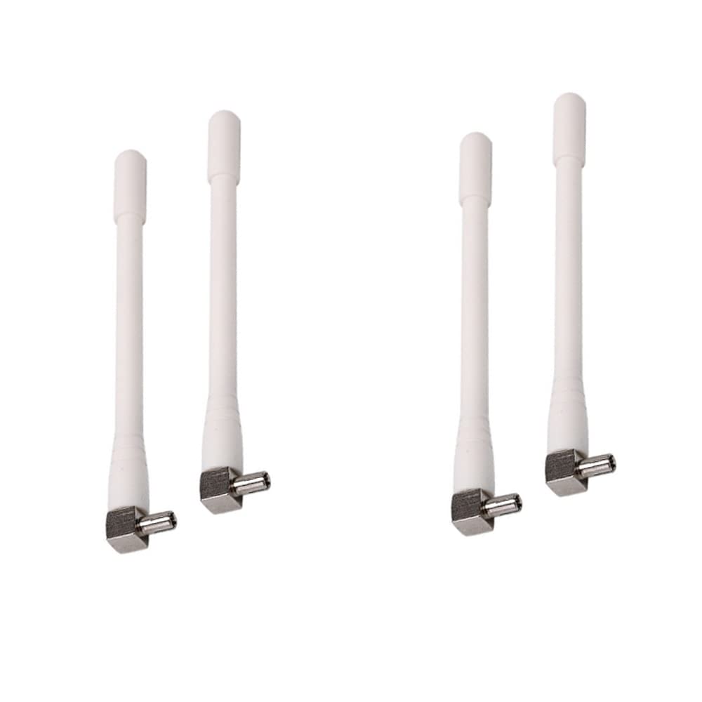 ZYXEL NR5103E 5G Home/Office WiFi 6 Mesh Router (Bianco) 4,7 GBPS NSA & SA 5G Include 4 x Antenne Esterne Funziona con qualsiasi SIM di Rete 2.4/5GHz Wi-Fi (ricondizionato)