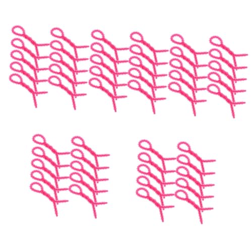 LALADEFIEE 50 Pcs Perm Rods Small Hair Curlers for Women Spiral Hair Rollers DIY Styling Tools Portable Lightweight for Home and Travel