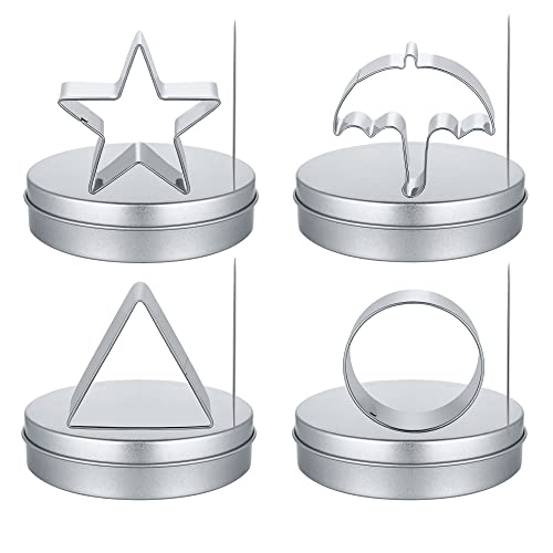 12Pcs/ Set Squid Cookie Cutters Candy Making Kit Candy Cookies Board Games Sandwich Cutters Cookie Cutters 2021 TV Candy Challenge