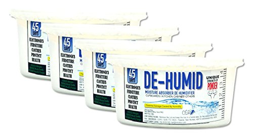 CERO DE-HUMID de Humidifier Moisture Humidity Dampness Absorber (45 Days) 4 Pc COMBO