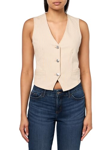 Steve Madden Apparel SELENE VEST, Khaki, X-Small