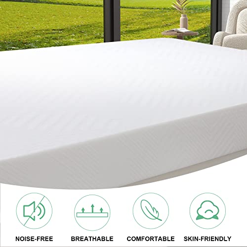 Opoiar-12-Inch-King-Size-Mattress-Memory-Foam-King-Bed-Mattress-in-A-Box-Bed-Mattress-for-Bunk-Bed-Medium-Firm-Cooling-Green-Tea-Gel-Infused-Pressure-Relieving-Certipur-Us-Certified-White