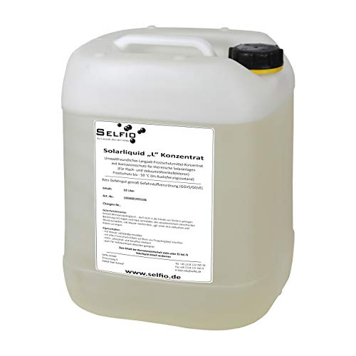 Solarflüssigkeit 'Solarliquid L' Konzentrat 10 Liter, Wärmeträgermedium, Frostschutz bis - 50°C