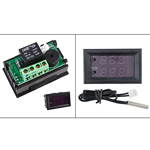 Ximimark B07K7KJ788 Dc12V-50-110℃ W1209Wk Digital Thermostat Temperature Control Smart Sensor Waterproof Ntc Sensor 1Pcs thumb #5