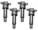 ENA Set of 4 Ignition Coil Pack Compatible with Hyundai Kia Dodge Accent Veloster Rio Soul Attitude...