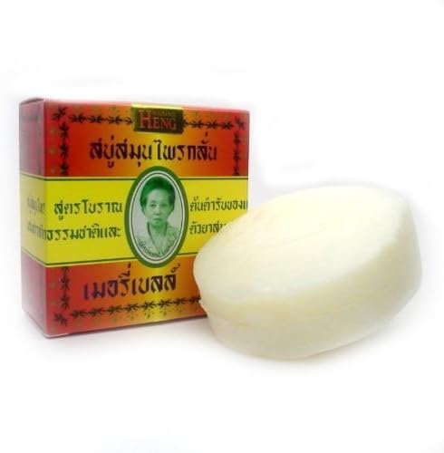 6x MADAME HENG NATURAL SOAP BAR MERRY BELL ORIGINAL THAI net wt 5.64 OZ.or 160g. (Pack of 6 bar)