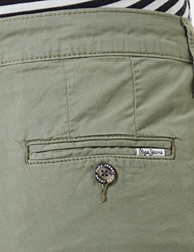 Pepe Jeans Balboa Short, Pantaloncini Donna, Verde...