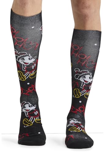 Image of Cherokee Compression Socks 10-15 mmHg Knee High 1 Pair Pack