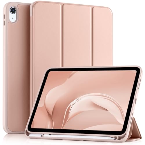 Maledan 対応iPad 11世代 ケース 2025モデル - 11/10.9インチ 三つ折りスタンド ペンシル収納ホルダー付き 軽薄 軽量 オートスリープ機能対応 耐衝撃 対応iPad 10世代 ケース ロースピック