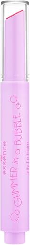 essence GLIMMER IN A BUBBLE jelly lip balm 01