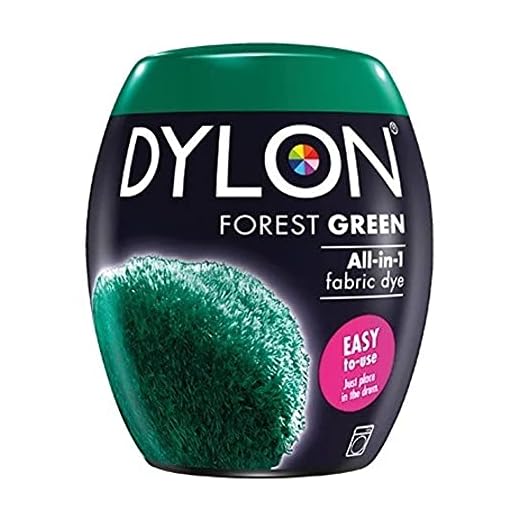 Dylon Maschinenfarbstoff Aushülsen 350g, Waldgrün