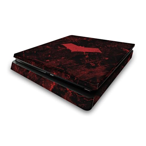 Protection Batman PS4 Slim contre les rayures skin vinyle Red Hood DC Comics