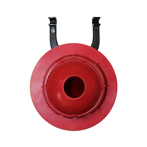 TOTO TSU99A.XR Fill Valve, Blue & THU500S Replacement Flapper for Select 3 Inch Flush Valve Tanks, Red (1 Pack) - image 5