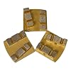 Scanmaskin Diamond Grinding Discs, Set of 3, Soft Bond, 120/150 Grit