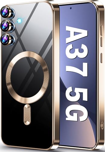 Funda MagSafe para Samsung A37 Gotivi con carcasa magnética transparente anti-golpes