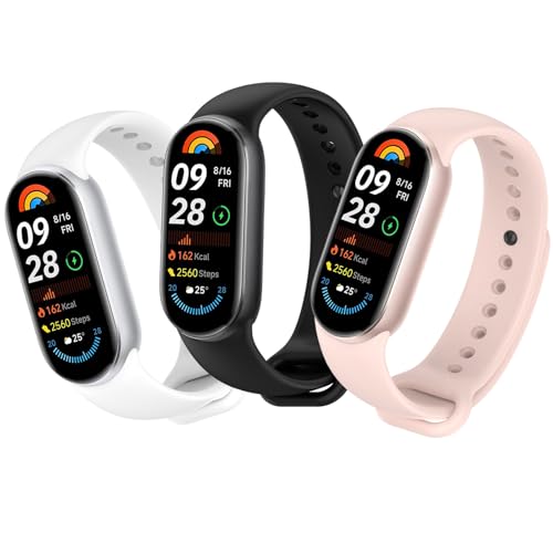 [LIRUWECH] �y3�{�Z�b�g�z for Xiaomi Smart Band 10/9/8�����o���h �V���I�~ �X�}�[�g�o���h 10/9/8�����x���g TPU�o���h �����Ɠ����f�U�C�� ������� Xiaomi Smart Band 10/9/8�ʗp �_