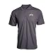 Ohio State Buckeyes Textured Interlock Polo Graphite