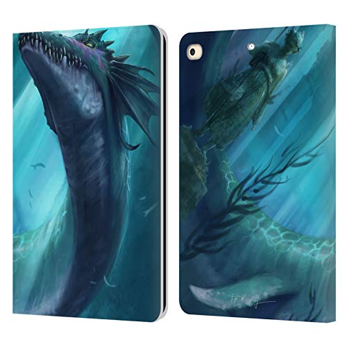 Housse en cuir iPad 9.7 2017 Dragon De Atlantis aux finitions soignées
