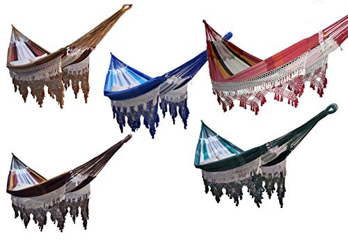 Rede de Dormir Casal Extra King Size Suprema várias cores (Marrom, 1)