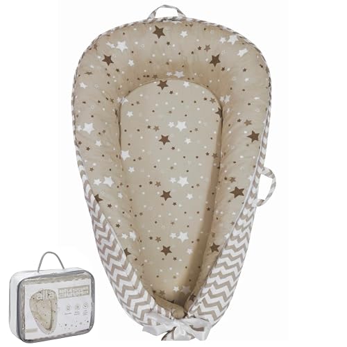 Aila+Aiden Baby Lounger | Organic Cotton Infant Lounger...