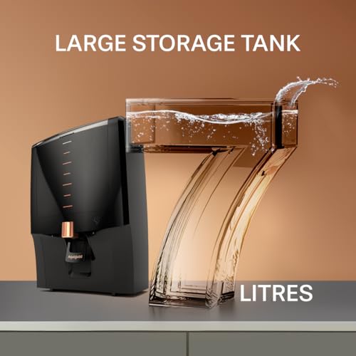 Image of Aquaguard Aura UV+UF 7L storage water purifier,suitable for Municipal water(TDS below 200ppm) with Pa (Not Suitable for Borewell or tanker water)