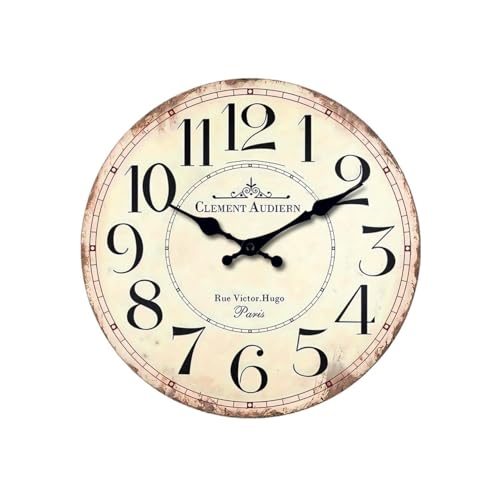 Horloge murale simple et silencieuse de 12 pouces décoration salon - 2