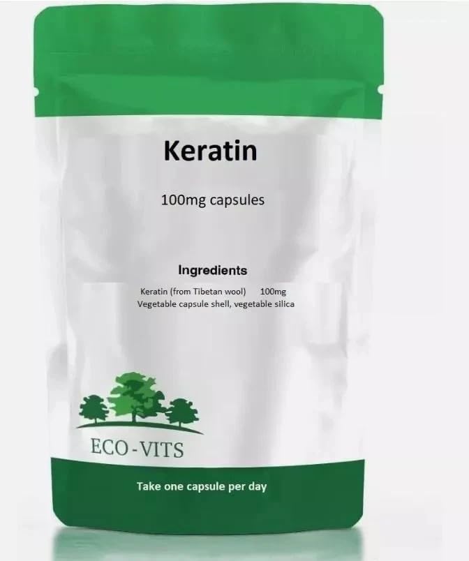 ECO-VITS Queratina 100 mg 240 cápsulas