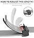 LYSMVIVI Carbon Fiber Silicone Watch Band 20mm 22mm Quick Release Magnetic Watch Band for Men Women, Magnetic Clasp Strap