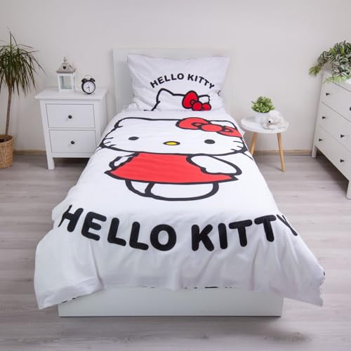 Funda nórdica Hello Kitty 100% algodón puro transpirable 3