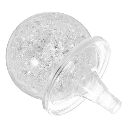 Angoily Crystal Sphere Ornament for Tabletop Waterfall and Porch Decor Featuring Rotating Bubble Ball and Fengshui Wheel for Home and Commercial Spaces