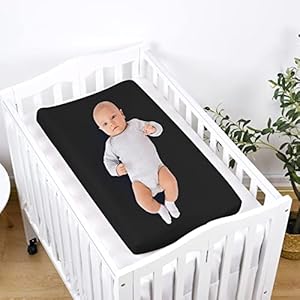 Phfbabychangingpadcoversforboysgirls2packultrasoftbreathablemicrofiberchangingpadtablesheetsformostbabychangingpadsblackblack  Urban Country Home Decor Phf baby changing pad covers for boys girls 2 pack ultra soft breathable microfiber changing pad table sheets for most baby changing pads black black  urban country home decor