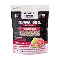Tropical Spark Wood Pellets | Perfect for BBQ, Smoking, Grilling, Bake, Roast, Braise | Premium 100% All-Natural | Guava Wood | 1 lb. Bag
