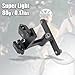 CyclingDeal Bike Bottle Cage Saddle Mount Adapter - MTB Road Bicycle Saddle Rail Mount Water Bottle Holder with Adjustable Angle for Road Use ONLY - Quality Aluminium Alloy - for 1 Bottle Cage